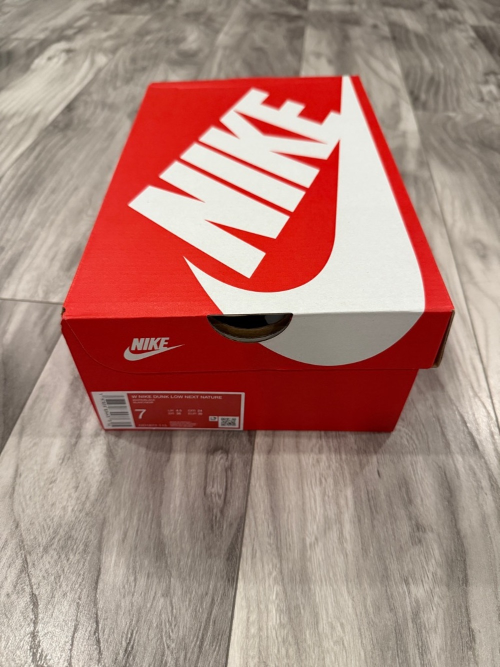 Nike Men’s Dunk Low Sneakers - Black & White - Picture 6 of 6